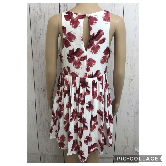 Anthropologie Entro Floral Fit & Flare Dress - Picture 4 of 11